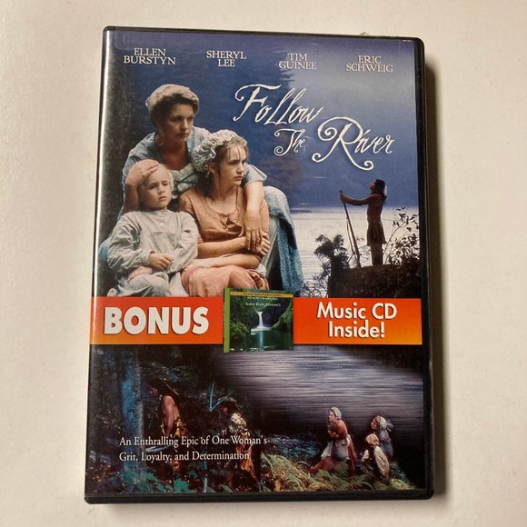 Follow the River DVD w/ Bonus Music CD - Ellen Burstyn, Sheryl Lee, Tim Guinee - Picture 1 of 6